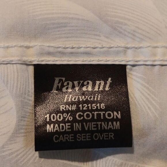 Vintage Favant Hawaiian Shirt - Picture 8 of 10